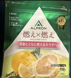 오늘 삭제할게요!알프론 버닝 x 버닝 그레이프후르츠 플레이버 450g