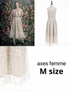 axes femme キャミワンピース