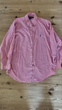 90s Ralph Lauren Yarmouth チェックシャツ レッド