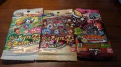 【未開封】妖怪メダル 3パックセット