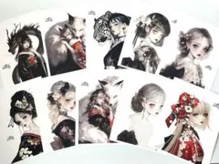 【レシート様専用】cotton melody様人物ステッカー10枚⑤⑥おまとめ