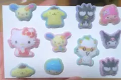 コットンパフィシール　おすそ分け　サンリオ