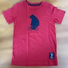 GIORDANO Junior Tシャツ 140cm レッド ベアのサムネイル