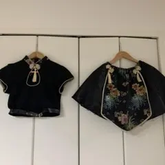 チャイナドレス　セパレート　【2着あり双子コーデ可能】