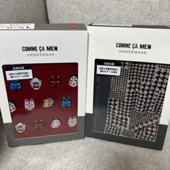 COMME CA MEN コムサメン ボクサーパンツ 2点セット L 新品未使用