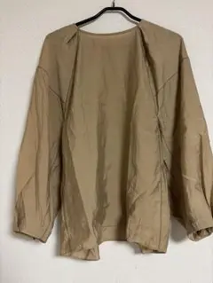 select MOCA パフスリーブステッチブラウス　Free size