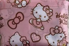 【新品】キャラクターエコバッグ ハローキティ大容量 ピンク