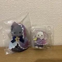 シルバニアファミリー　ミルキーウェイ　ペルシャネコ 2点セット