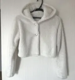 LIZ LISA フード付きホワイトジャケット