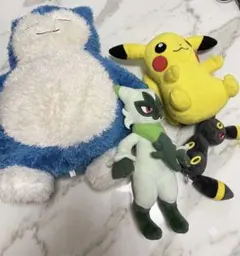 ミミッキュ コダック カビゴン めちゃもぐっとぬいぐるみ ポケモン