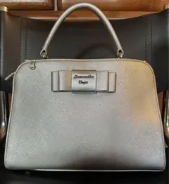 Samantha Vega ハンドバッグ ショルダーバッグ シルバー