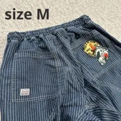 UNION Mサイズ ヒッコリーストライプ ジョガーパンツ デニム ワークパンツのサムネイル