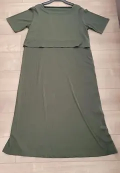 ELFINDOLL リブワンピース 半袖 M-L 西松屋