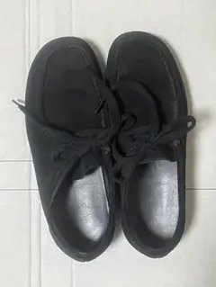 GU 黒 スウェード ショートブーツ　23cm