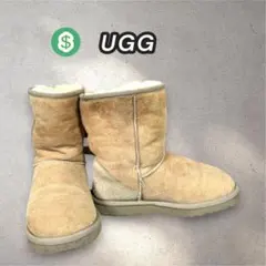 ＄27♪ UGG アグクラシック ショートブーツ ベージュ 23cm