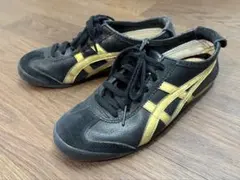 Onitsuka Tiger スニーカー 24.0cm ブラック/ゴールド