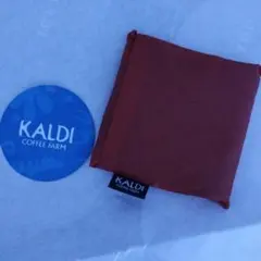 KALDI エコバッグ 　いきものがたりブルー