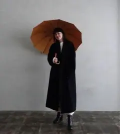 エストネーション◇WAKAO 雨傘 キャメル タッセル付き - メルカリ