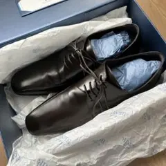 BENIR ダークブラウン ドレスシューズ