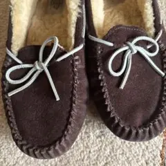 UGG ブラウン モカシン