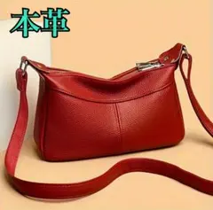 本革レディースクロスボディバッグ マルチコンパートメントショルダーバック