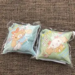 シナモンロール　くら寿司 クッションチャーム2種