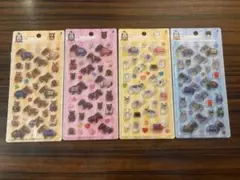サラブレッドコレクション　ぷっくりシール　全4種　コンプのサムネイル
