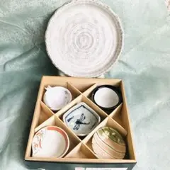 有古窯　大皿　変わり小鉢セット 開封後未使用で保管