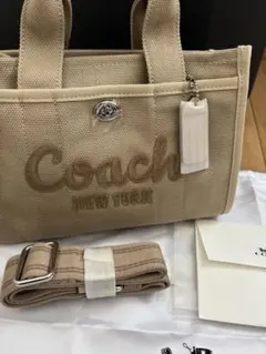COACH カーゴ トート バッグ 20 バレリーナ - メルカリ
