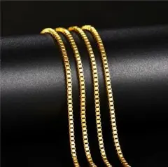 ベネチアンチェーン 2mm ステンレスネックレス ステンレスチェーン