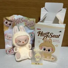POP MART ラブブ　Have a Seat ぬいぐるみ　sisi