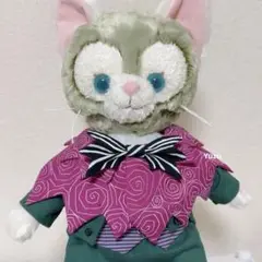 ジェラトーニ ハンドメイド コスチューム ケープ 紫 黒 ホーンテッドマンション