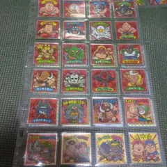 ど*ょ様 肉リマンシール　赤　フルコンプ　ビックリマン