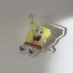 スポンジボブ　クリップ　クリアのサムネイル