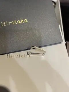 ヒロタカGOSSAMER U シェープダイヤモンドピンキーリングHirotaka