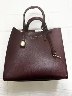 マークジェイコブス 2wayショルダーバッグ ボルドー