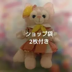 ダッフィー＆フレンズ 20周年 カラフルハピネス　ぬいぐるみバッジ リーナベル