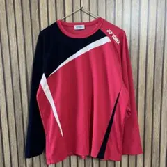 ヨネックス　長袖　Tシャツ　Lサイズ ピンク　ウォームアップウェア
