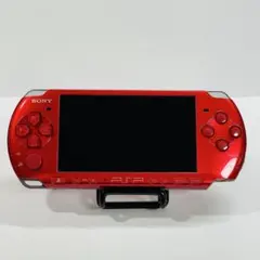 【美品‼︎】SONY PSP-3000 ラディアントレッド メモステ4GB付き‼︎