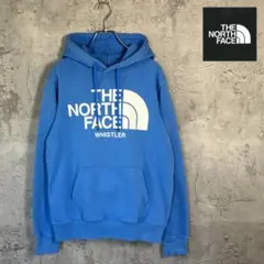 ザノースフェイス　パーカー　プルオーバー　フーディー　ブルー　メンズS