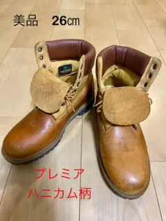 激レア廃盤！美品 ティンバーランド 6インチ プレミアム ゴールドハニカム　26