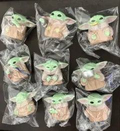 【まとめ売り】スターウォーズ グローグー ソフビパペットマスコット 9種類セット