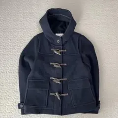 ヴァンソンエミレイユ ダッフルコート レディース ネイビー ウール　M きっちり