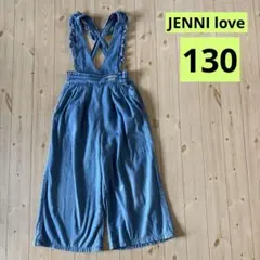 Jenni love デニムオーバーオール サロペット130cm