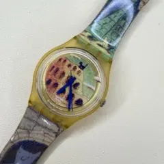 swatch 腕時計　citypass 猫柄　スオッチのサムネイル