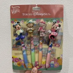 新品　東京ディズニーシー ダッフィー SPRING VOYAGE限定 ボールペン