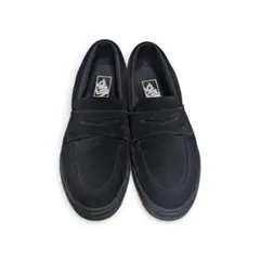 VANS バンズ ローファー V196CF CN スエード ブラック 28のサムネイル
