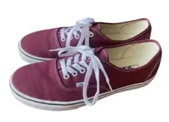 VANS PREMIUM Authentic バーガンディ 28cm