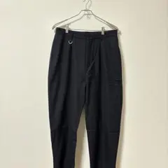 MONKEYTIMEブラック ワイドパンツ リング付き