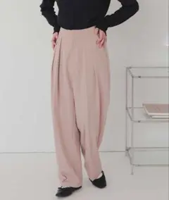 titivate インタックセンタープレスワイドパンツ